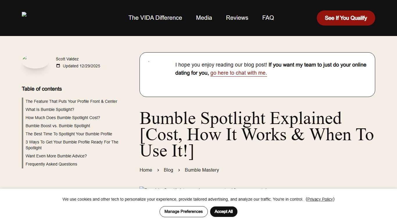 Bumble Spotlight Explained: Cost, Results & Tips